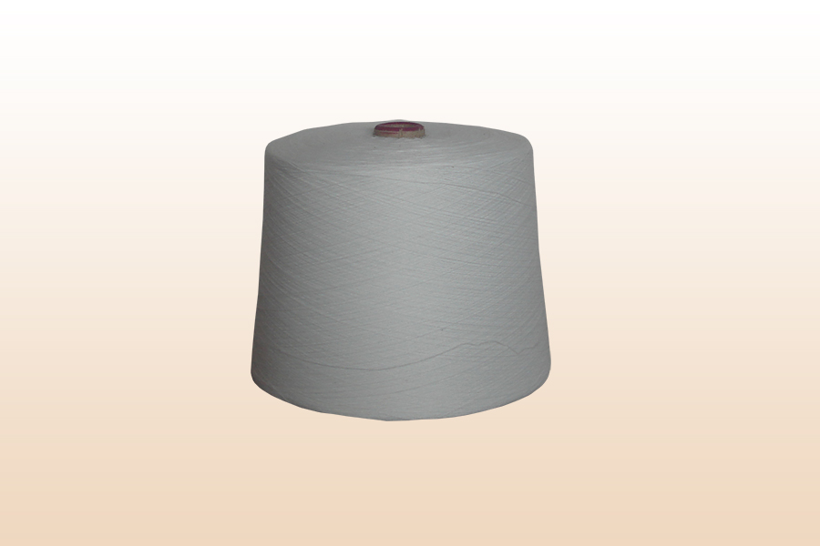 Pure polyester yarn